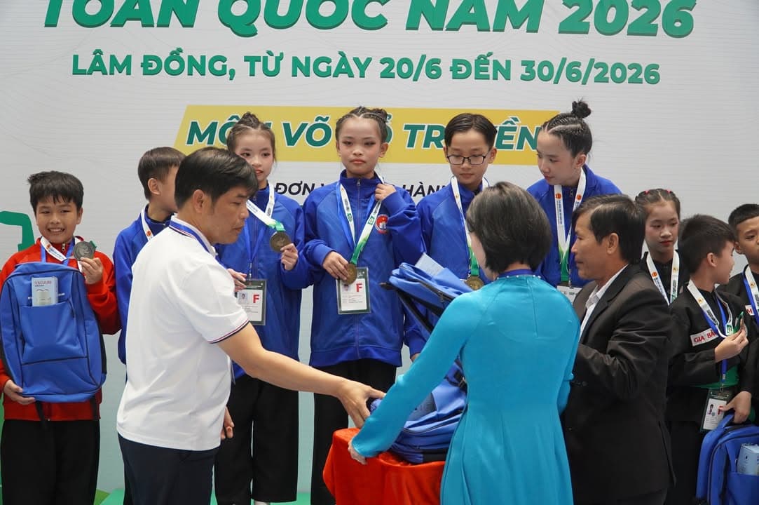 LỄ TRAO GIẢI GIẢI THỂ THAO HỌC SINH PHỔ THÔNG TOÀN QUỐC NĂM 2026 — hình 21