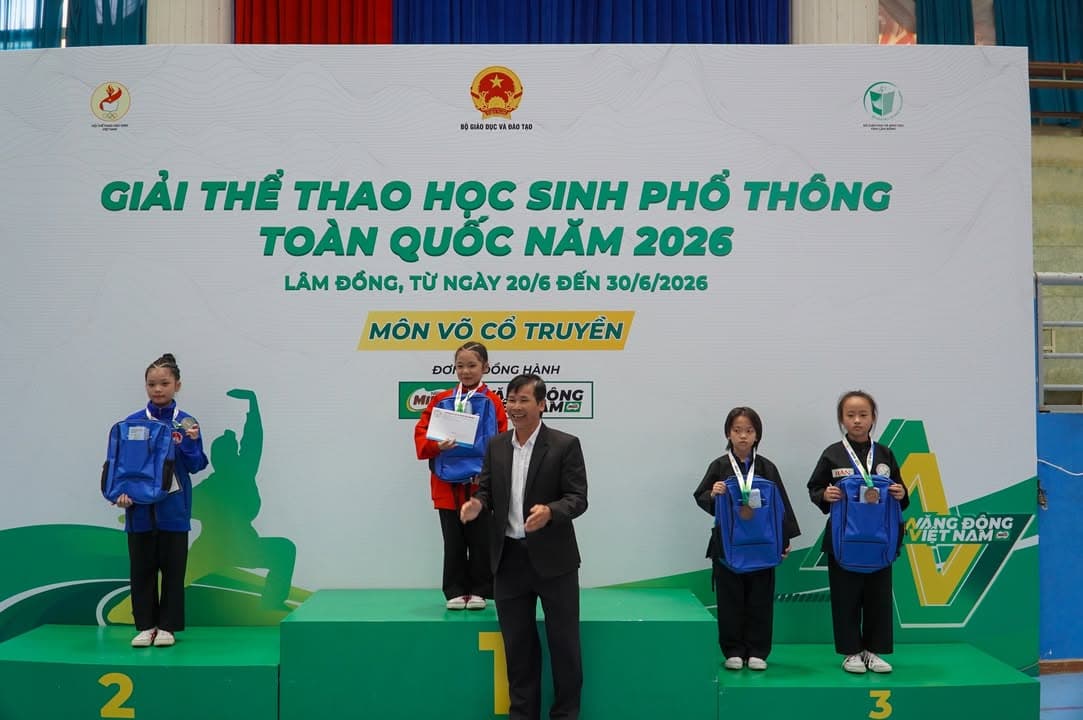LỄ TRAO GIẢI GIẢI THỂ THAO HỌC SINH PHỔ THÔNG TOÀN QUỐC NĂM 2026 — hình 25