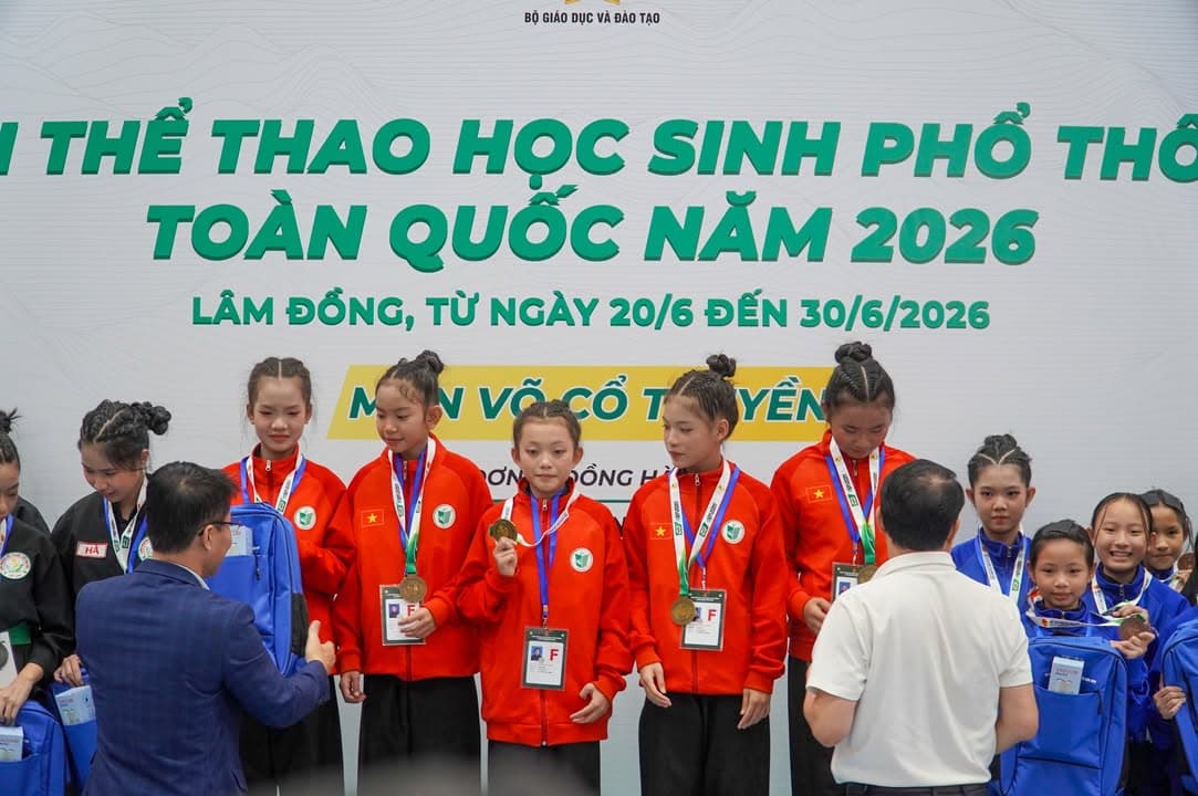 LỄ TRAO GIẢI GIẢI THỂ THAO HỌC SINH PHỔ THÔNG TOÀN QUỐC NĂM 2026 — hình 34