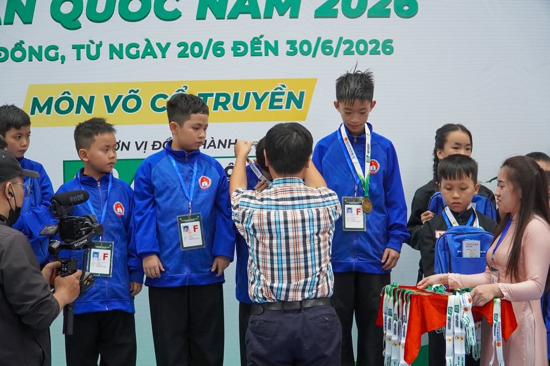 LỄ TRAO GIẢI GIẢI THỂ THAO HỌC SINH PHỔ THÔNG TOÀN QUỐC NĂM 2026 — hình 35