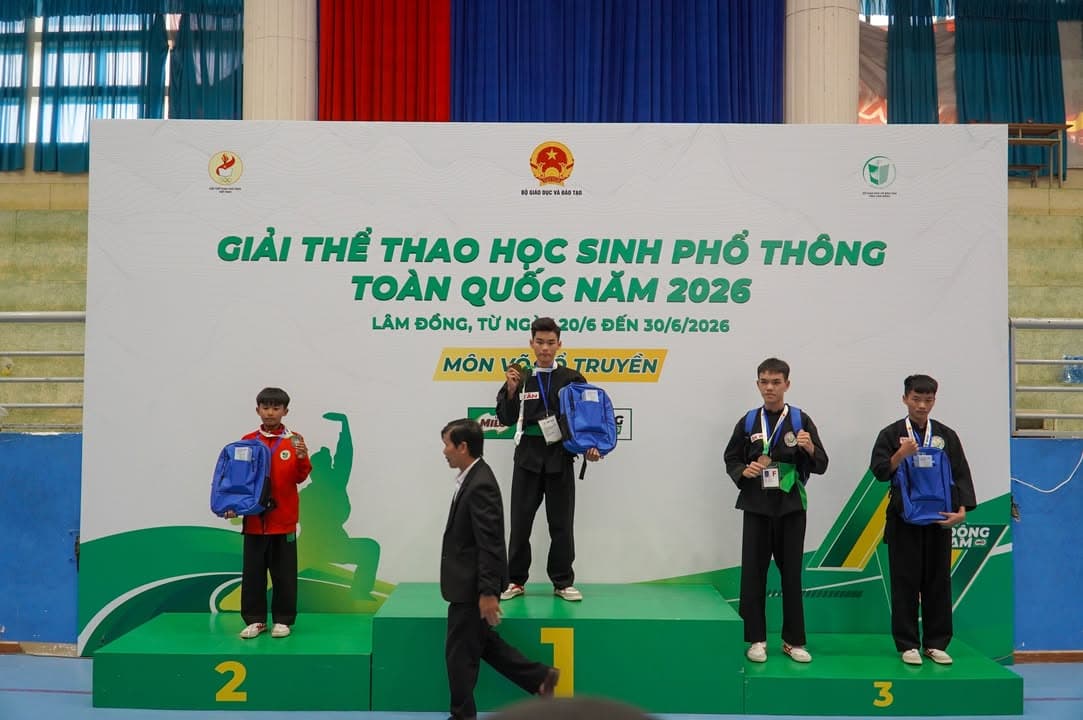 LỄ TRAO GIẢI GIẢI THỂ THAO HỌC SINH PHỔ THÔNG TOÀN QUỐC NĂM 2026 — hình 36