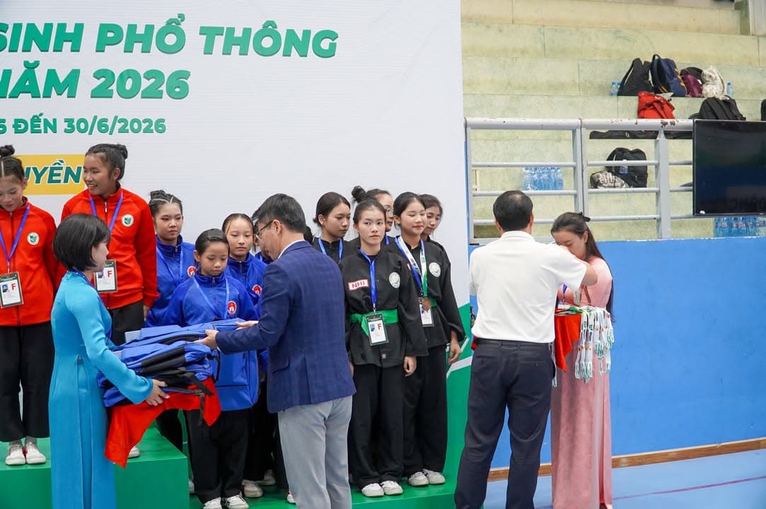 LỄ TRAO GIẢI GIẢI THỂ THAO HỌC SINH PHỔ THÔNG TOÀN QUỐC NĂM 2026 — hình 39