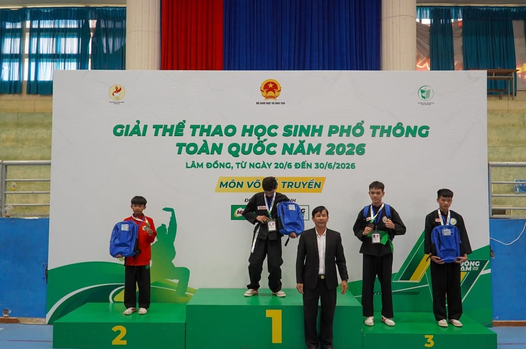LỄ TRAO GIẢI GIẢI THỂ THAO HỌC SINH PHỔ THÔNG TOÀN QUỐC NĂM 2026 — hình 43