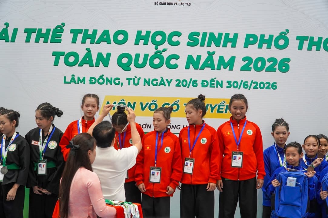 LỄ TRAO GIẢI GIẢI THỂ THAO HỌC SINH PHỔ THÔNG TOÀN QUỐC NĂM 2026 — hình 44