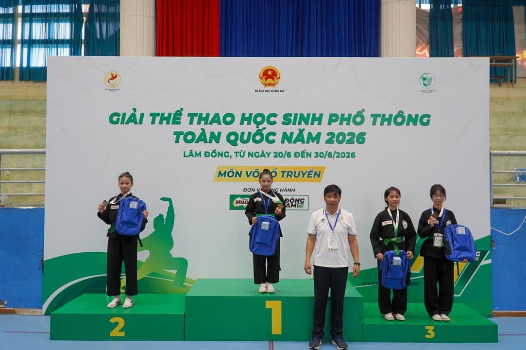 LỄ TRAO GIẢI GIẢI THỂ THAO HỌC SINH PHỔ THÔNG TOÀN QUỐC NĂM 2026 — hình 45