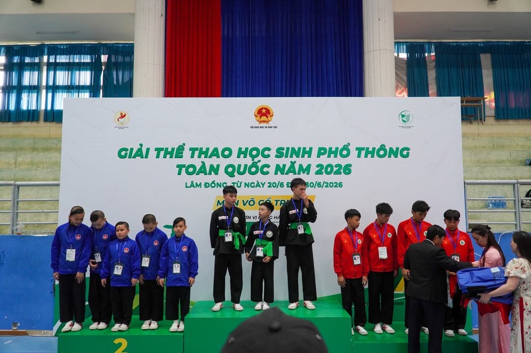 LỄ TRAO GIẢI GIẢI THỂ THAO HỌC SINH PHỔ THÔNG TOÀN QUỐC NĂM 2026 — hình 47