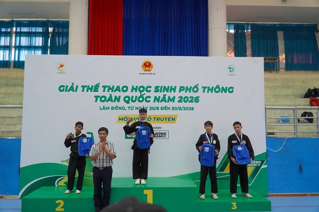 LỄ TRAO GIẢI GIẢI THỂ THAO HỌC SINH PHỔ THÔNG TOÀN QUỐC NĂM 2026 — hình 50