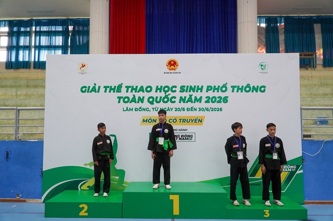 LỄ TRAO GIẢI GIẢI THỂ THAO HỌC SINH PHỔ THÔNG TOÀN QUỐC NĂM 2026 — hình 51