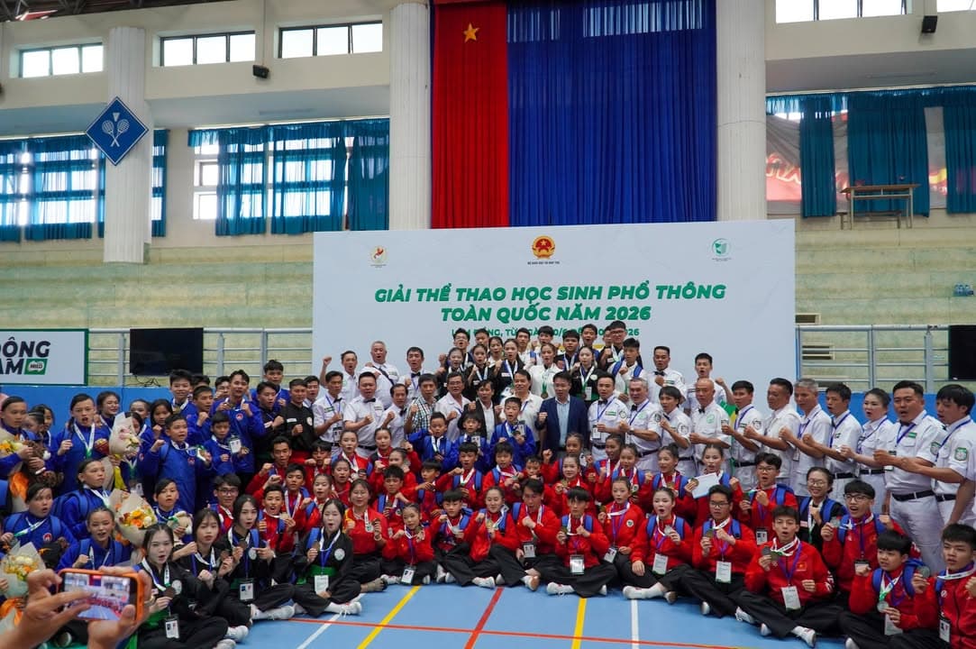 LỄ TRAO GIẢI GIẢI THỂ THAO HỌC SINH PHỔ THÔNG TOÀN QUỐC NĂM 2026 — hình 58