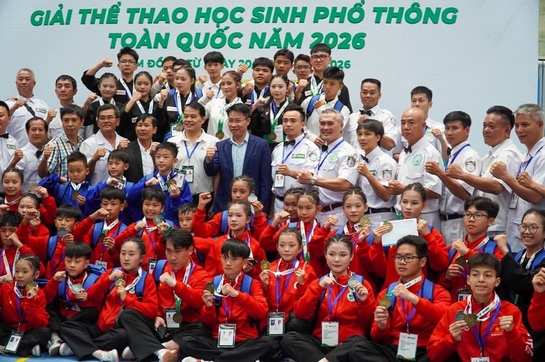 LỄ TRAO GIẢI GIẢI THỂ THAO HỌC SINH PHỔ THÔNG TOÀN QUỐC NĂM 2026 — hình 60