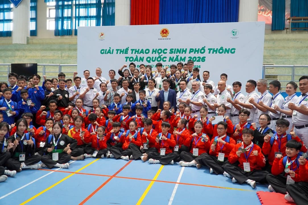 LỄ TRAO GIẢI GIẢI THỂ THAO HỌC SINH PHỔ THÔNG TOÀN QUỐC NĂM 2026 — hình 62