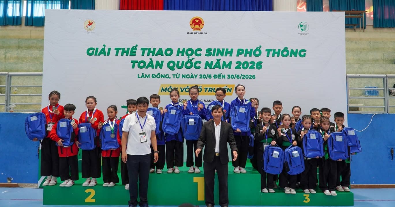LỄ TRAO GIẢI GIẢI THỂ THAO HỌC SINH PHỔ THÔNG TOÀN QUỐC NĂM 2026 — hình 63