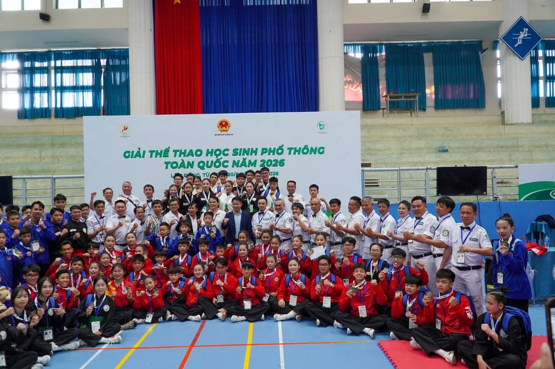 LỄ TRAO GIẢI GIẢI THỂ THAO HỌC SINH PHỔ THÔNG TOÀN QUỐC NĂM 2026 — hình 66