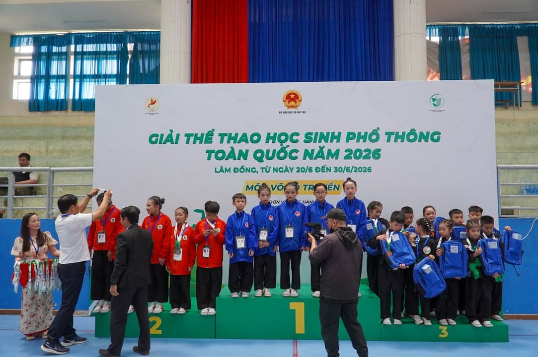 LỄ TRAO GIẢI GIẢI THỂ THAO HỌC SINH PHỔ THÔNG TOÀN QUỐC NĂM 2026 — hình 67