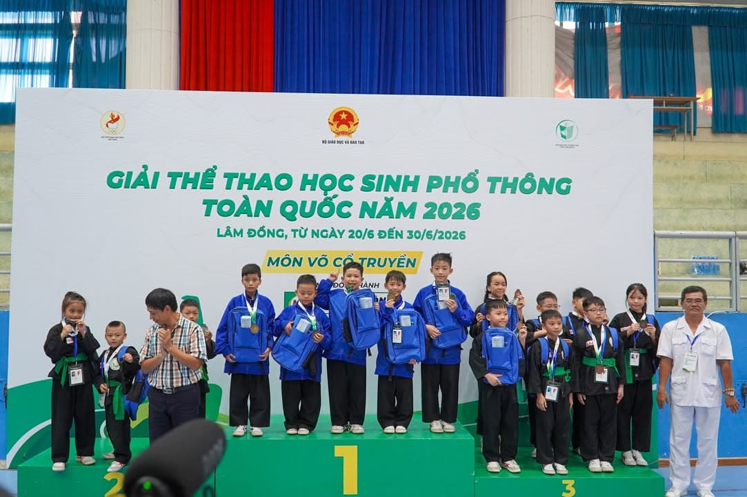 LỄ TRAO GIẢI GIẢI THỂ THAO HỌC SINH PHỔ THÔNG TOÀN QUỐC NĂM 2026 — hình 68