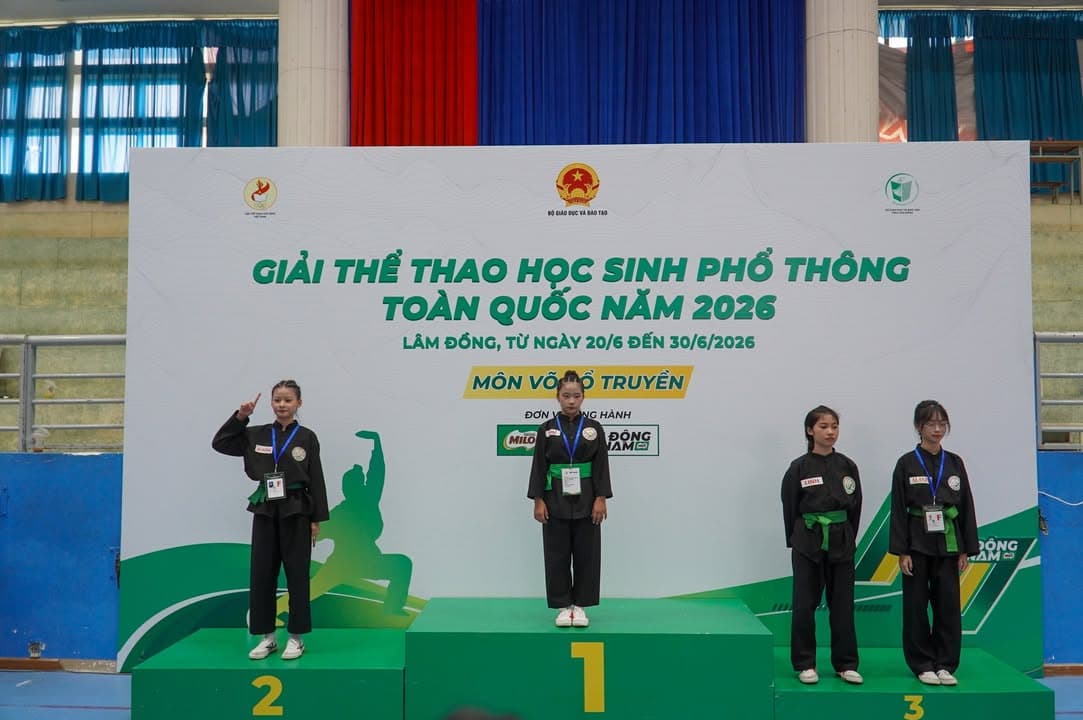 LỄ TRAO GIẢI GIẢI THỂ THAO HỌC SINH PHỔ THÔNG TOÀN QUỐC NĂM 2026 — hình 69