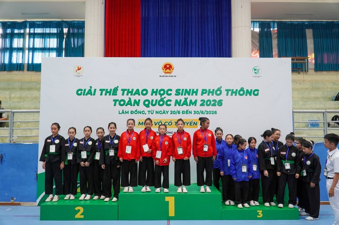 LỄ TRAO GIẢI GIẢI THỂ THAO HỌC SINH PHỔ THÔNG TOÀN QUỐC NĂM 2026 — hình 70