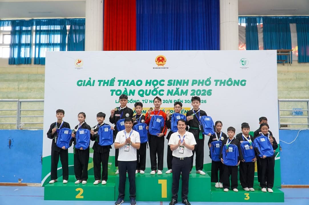 LỄ TRAO GIẢI GIẢI THỂ THAO HỌC SINH PHỔ THÔNG TOÀN QUỐC NĂM 2026 — hình 73