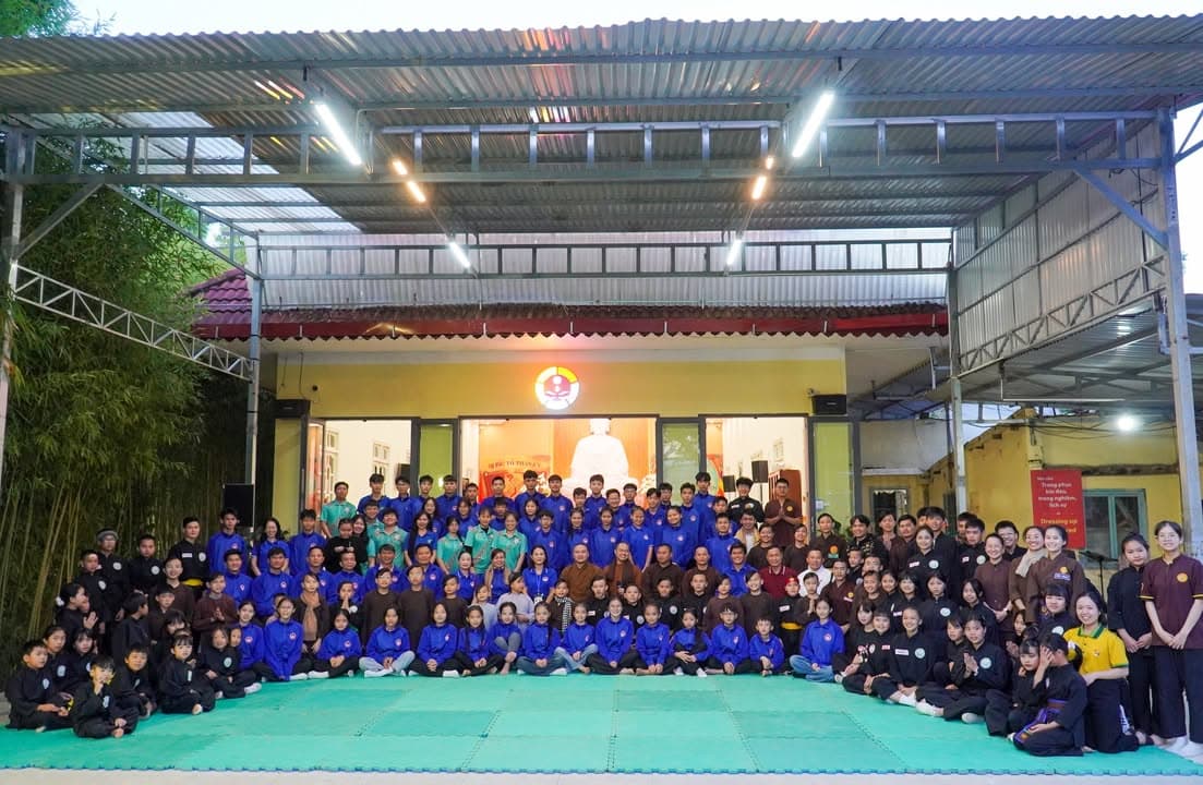 GIAO LƯU GIỮA LIÊN ĐOÀN VÕ CỔ TRUYỀN THÀNH PHỐ HỒ CHÍ MINH VỚI CHÙA HUỆ LÂM, LÂM ĐỒNG — hình 3