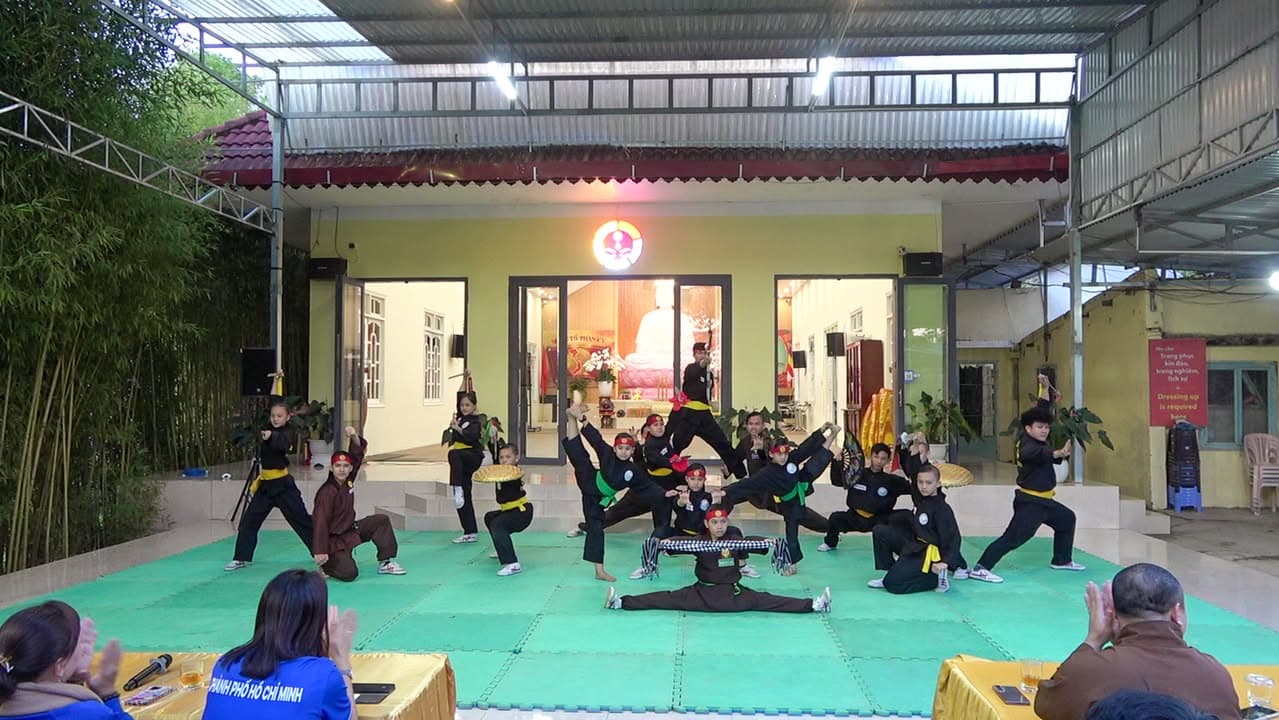 GIAO LƯU GIỮA LIÊN ĐOÀN VÕ CỔ TRUYỀN THÀNH PHỐ HỒ CHÍ MINH VỚI CHÙA HUỆ LÂM, LÂM ĐỒNG — hình 5