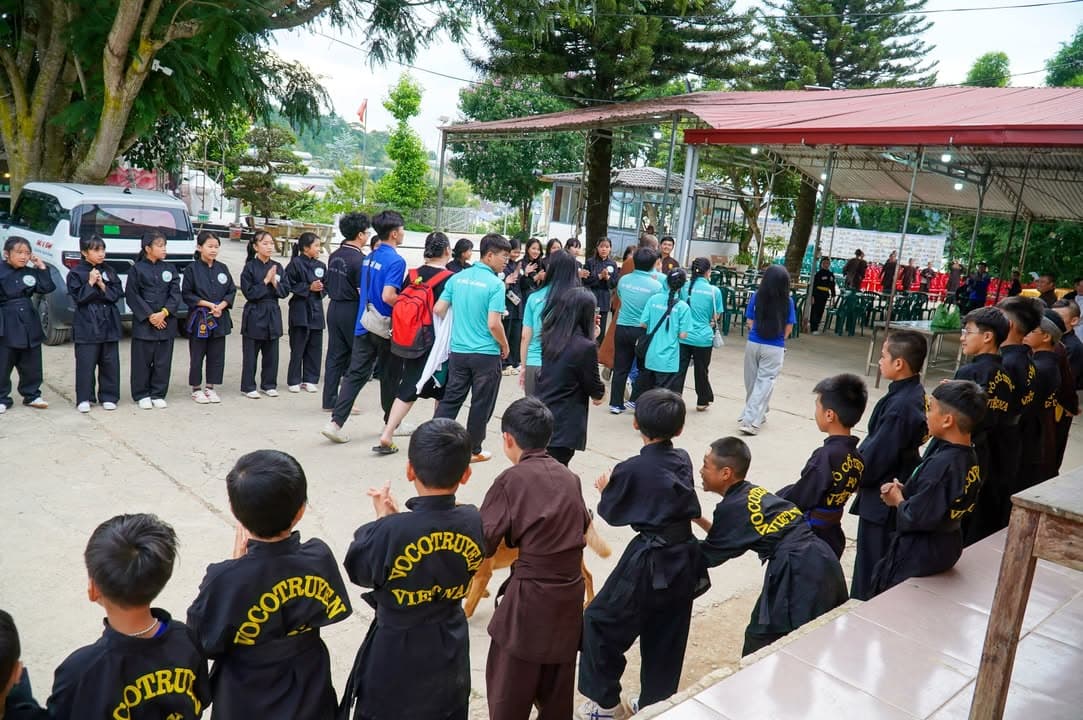 GIAO LƯU GIỮA LIÊN ĐOÀN VÕ CỔ TRUYỀN THÀNH PHỐ HỒ CHÍ MINH VỚI CHÙA HUỆ LÂM, LÂM ĐỒNG — hình 10