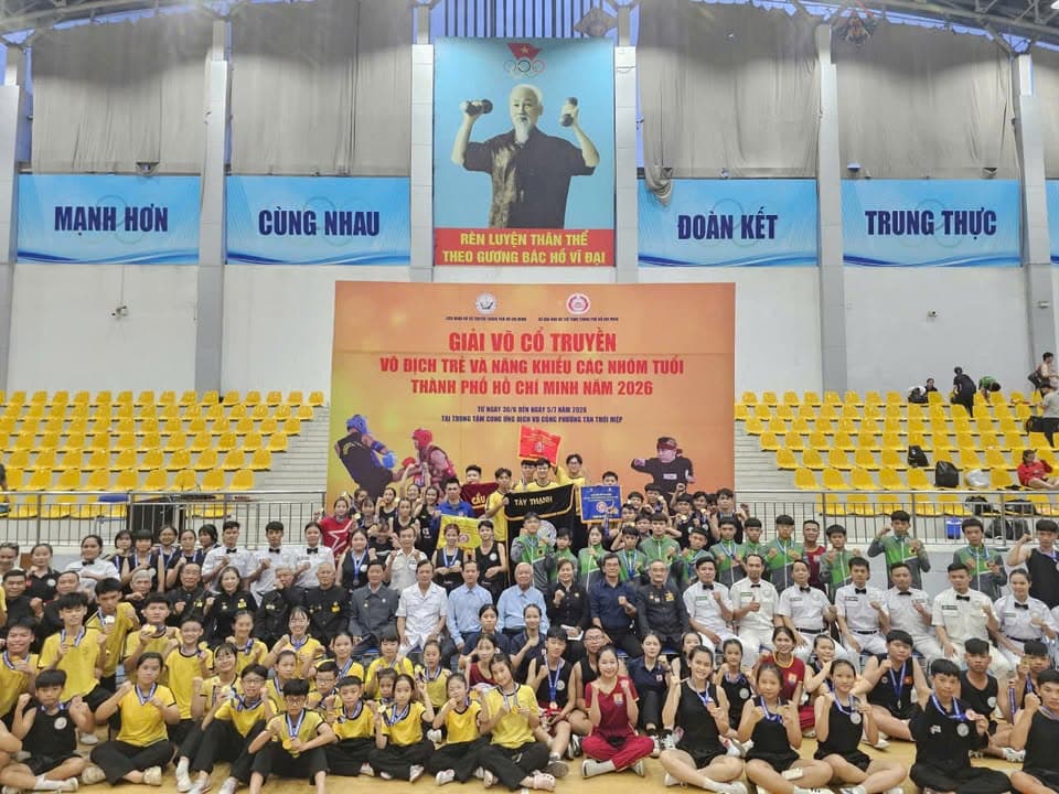 Chúc mừng Giải Võ Cổ Truyền Vô Địch Trẻ và Năng khiếu Các Nhóm Tuổi Năm 2026 thành công… — hình 12