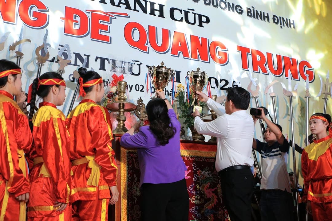 KHAI MẠC CÚP HOÀNG ĐẾ QUANG TRUNG LẦN THỨ VIII NĂM 2026 - THI ĐẤU NỘI DUNG QUYỀN THUẬT — hình 7