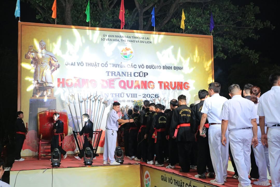 KHAI MẠC CÚP HOÀNG ĐẾ QUANG TRUNG LẦN THỨ VIII NĂM 2026 - THI ĐẤU NỘI DUNG QUYỀN THUẬT — hình 18