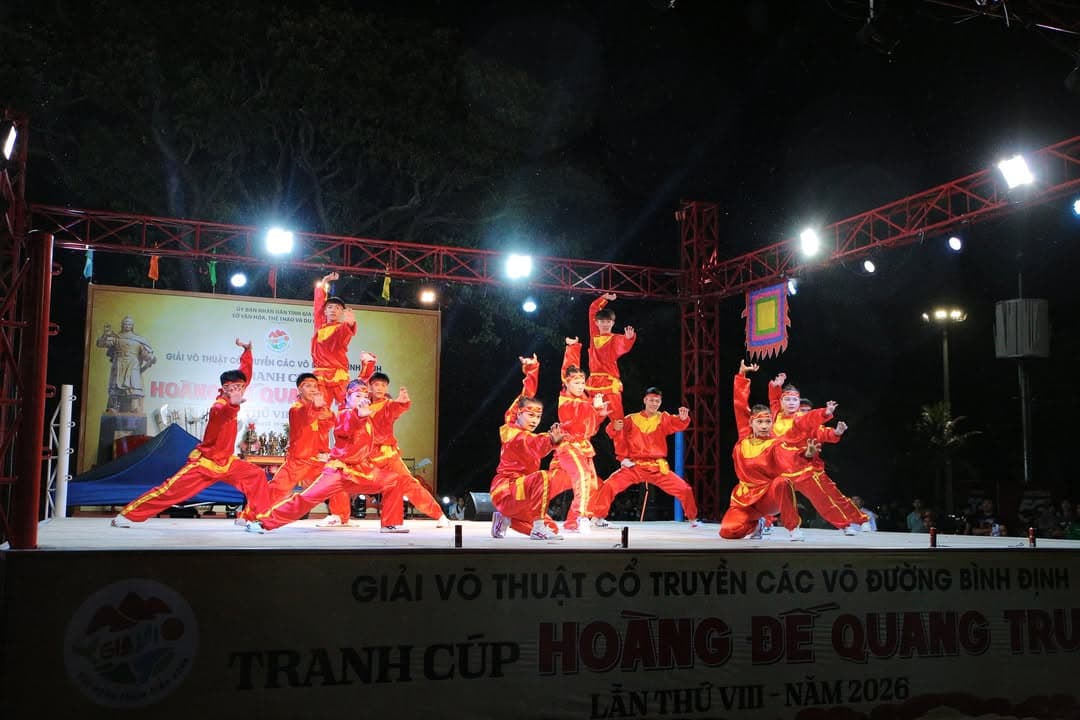 KHAI MẠC CÚP HOÀNG ĐẾ QUANG TRUNG LẦN THỨ VIII NĂM 2026 - THI ĐẤU NỘI DUNG QUYỀN THUẬT — hình 24