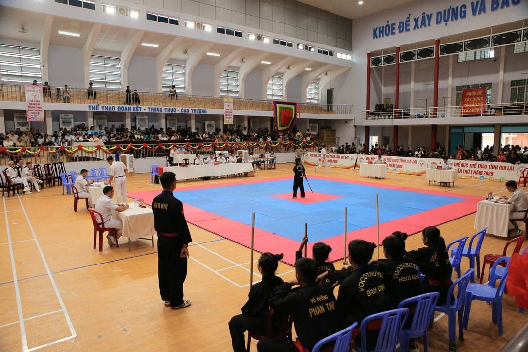 KHAI MẠC CÚP HOÀNG ĐẾ QUANG TRUNG LẦN THỨ VIII NĂM 2026 - THI ĐẤU NỘI DUNG QUYỀN THUẬT — hình 31