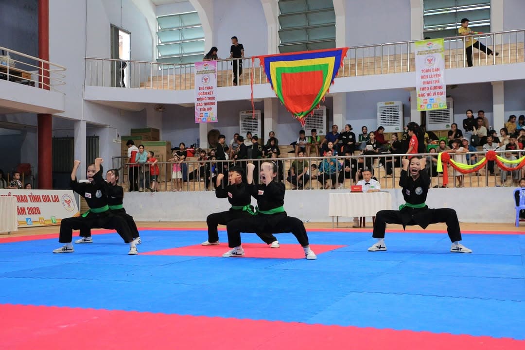 KHAI MẠC CÚP HOÀNG ĐẾ QUANG TRUNG LẦN THỨ VIII NĂM 2026 - THI ĐẤU NỘI DUNG QUYỀN THUẬT — hình 38