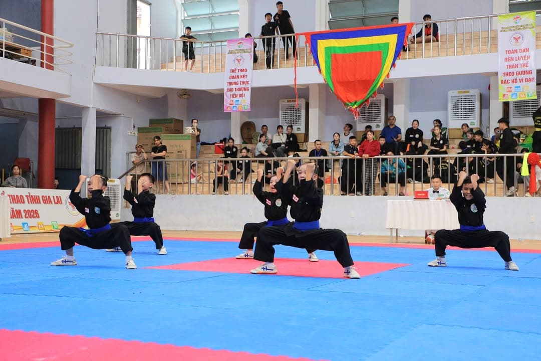 KHAI MẠC CÚP HOÀNG ĐẾ QUANG TRUNG LẦN THỨ VIII NĂM 2026 - THI ĐẤU NỘI DUNG QUYỀN THUẬT — hình 39