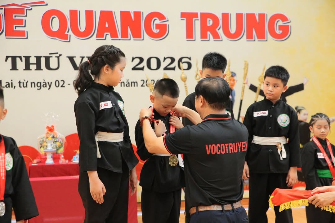 KHAI MẠC CÚP HOÀNG ĐẾ QUANG TRUNG LẦN THỨ VIII NĂM 2026 - THI ĐẤU NỘI DUNG QUYỀN THUẬT — hình 56