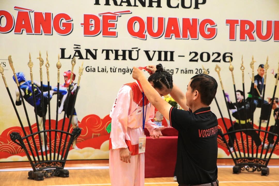 KHAI MẠC CÚP HOÀNG ĐẾ QUANG TRUNG LẦN THỨ VIII NĂM 2026 - THI ĐẤU NỘI DUNG QUYỀN THUẬT — hình 60