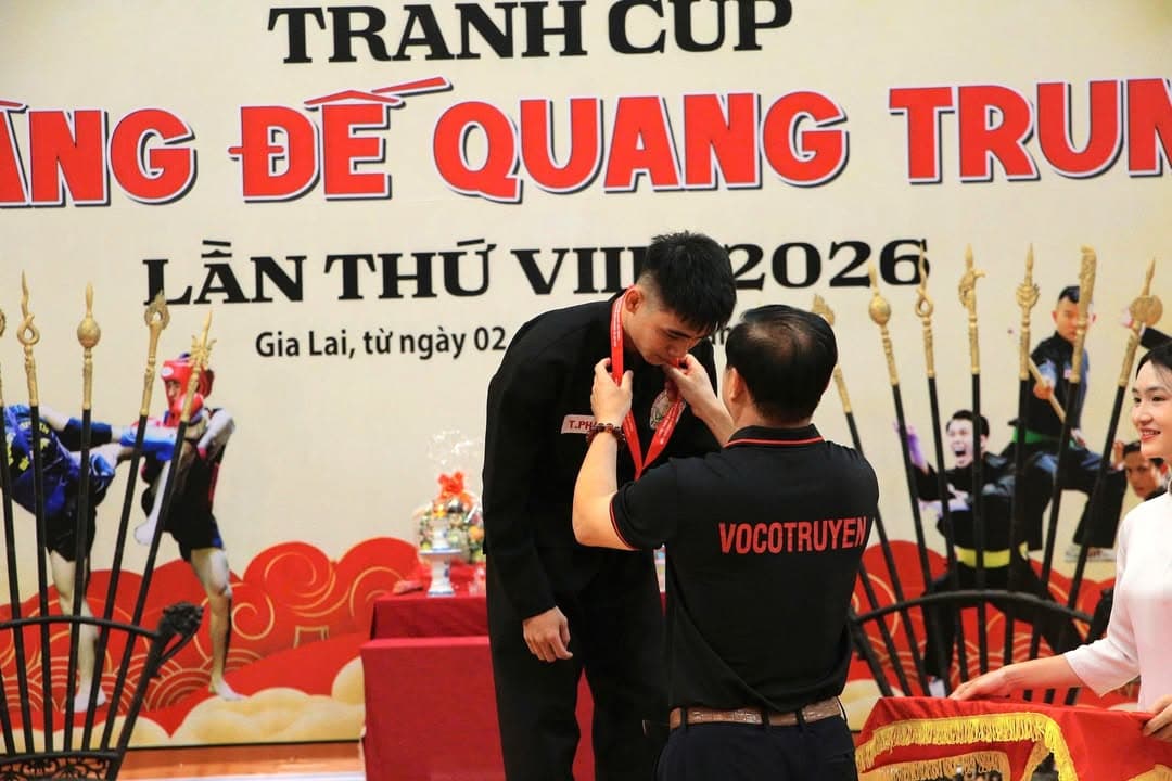 KHAI MẠC CÚP HOÀNG ĐẾ QUANG TRUNG LẦN THỨ VIII NĂM 2026 - THI ĐẤU NỘI DUNG QUYỀN THUẬT — hình 62