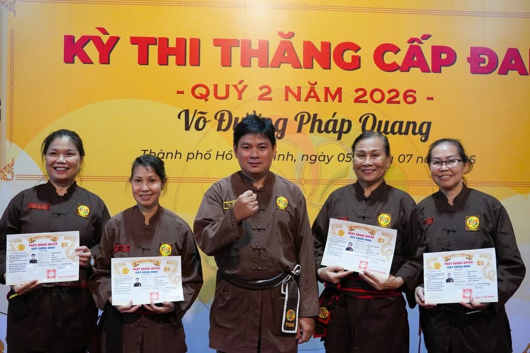 TỔNG ĐƯỜNG PHÁP QUANG TỔ CHỨC THÀNH CÔNG KỲ THI THĂNG CẤP ĐAI LẦN II – NĂM 2026 — hình 3