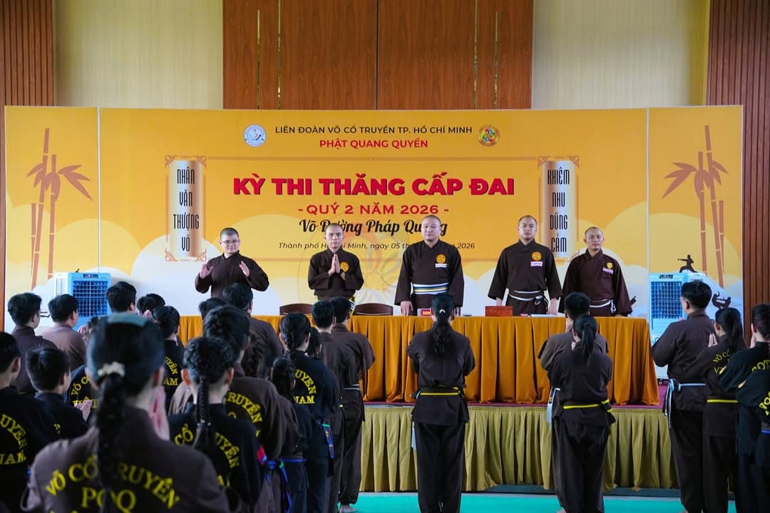 TỔNG ĐƯỜNG PHÁP QUANG TỔ CHỨC THÀNH CÔNG KỲ THI THĂNG CẤP ĐAI LẦN II – NĂM 2026 — hình 14