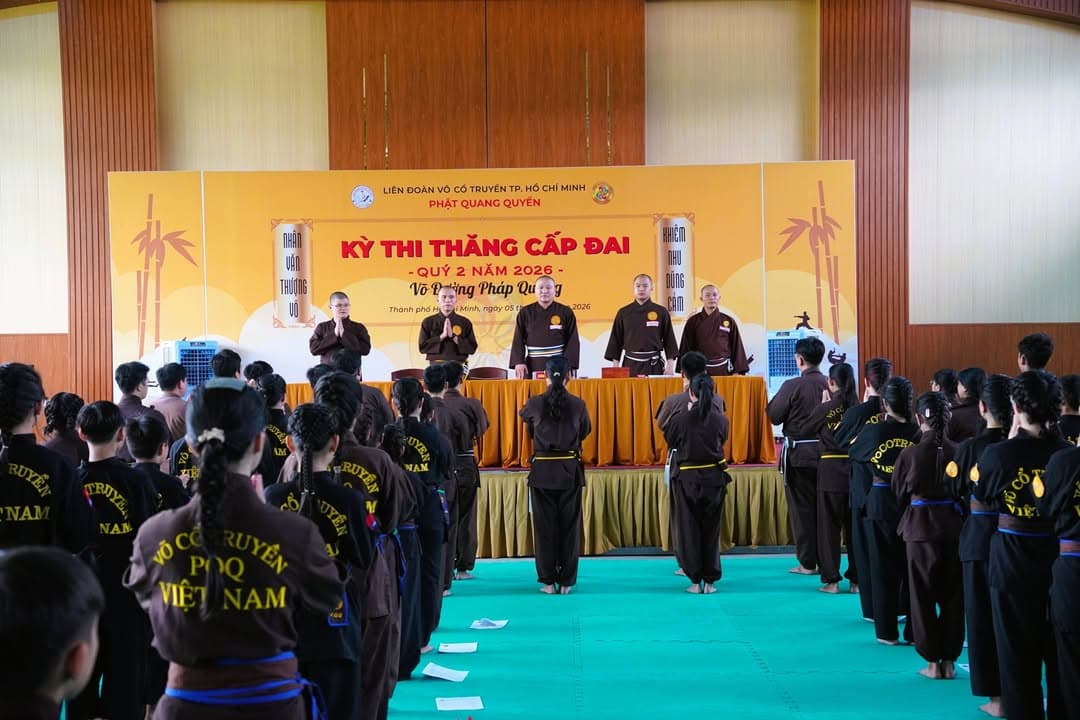 TỔNG ĐƯỜNG PHÁP QUANG TỔ CHỨC THÀNH CÔNG KỲ THI THĂNG CẤP ĐAI LẦN II – NĂM 2026 — hình 18