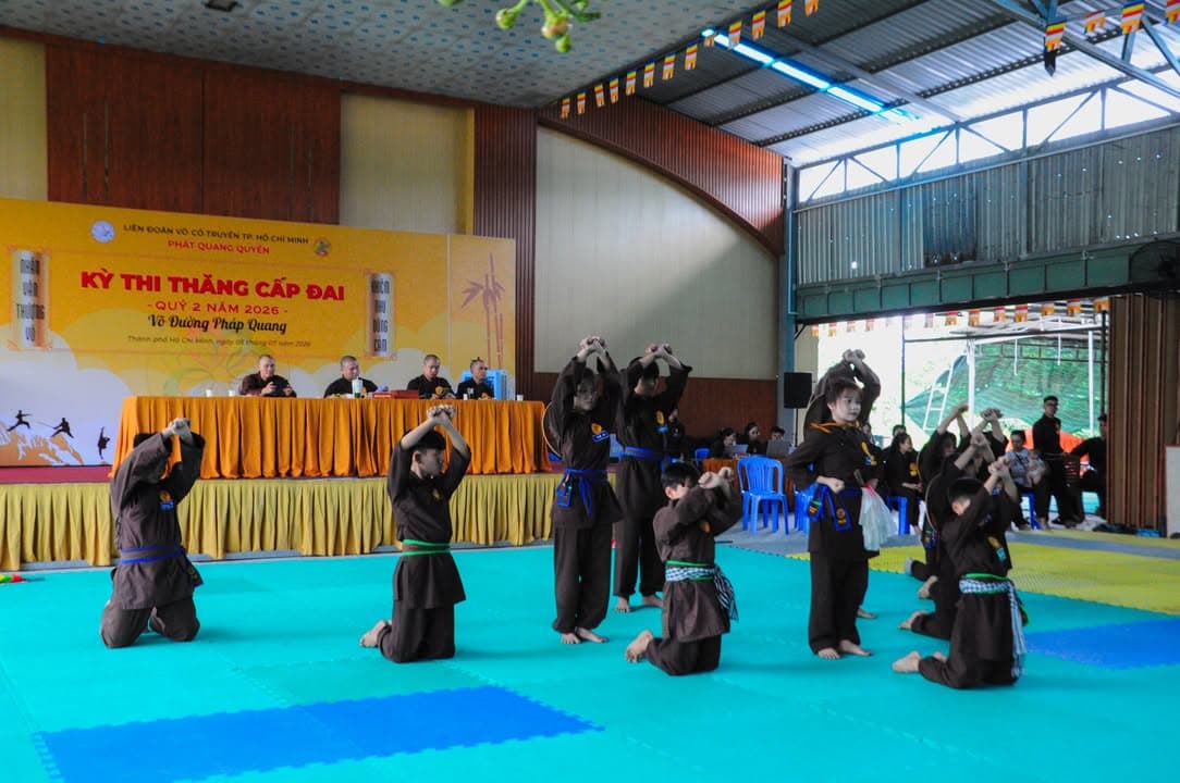 TỔNG ĐƯỜNG PHÁP QUANG TỔ CHỨC THÀNH CÔNG KỲ THI THĂNG CẤP ĐAI LẦN II – NĂM 2026 — hình 34