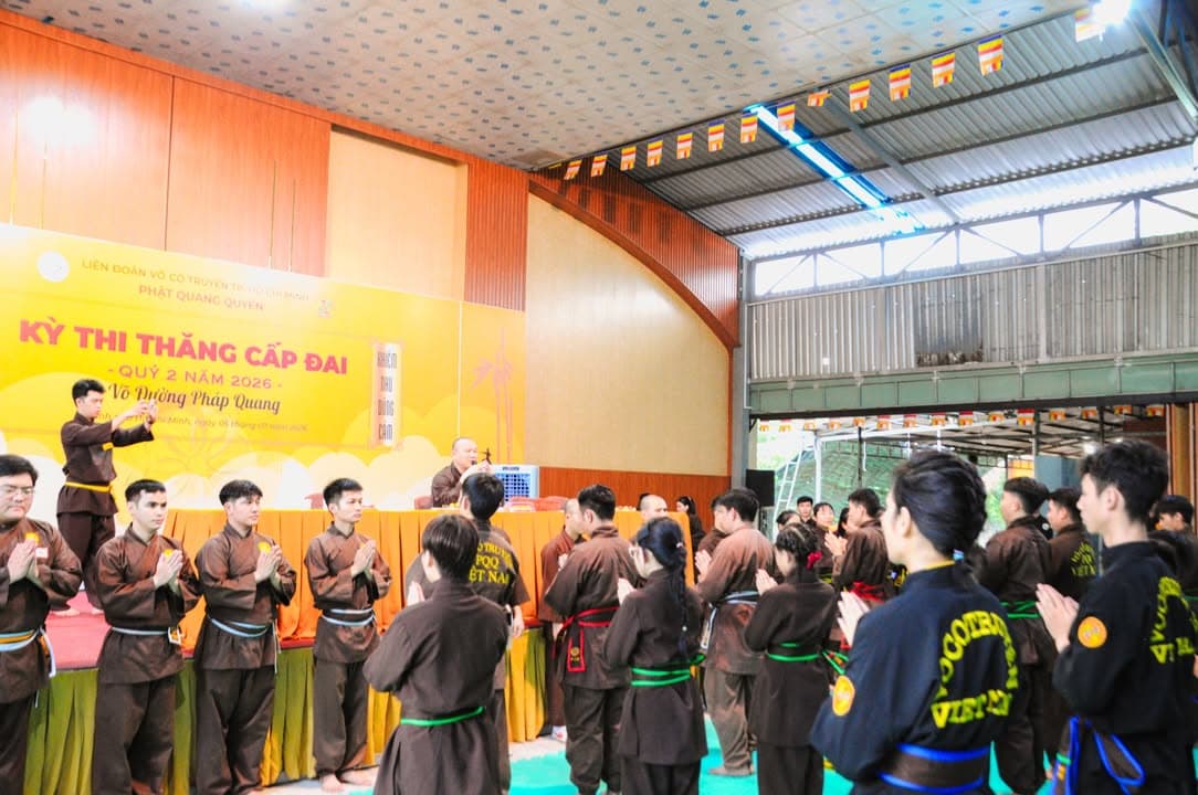 TỔNG ĐƯỜNG PHÁP QUANG TỔ CHỨC THÀNH CÔNG KỲ THI THĂNG CẤP ĐAI LẦN II – NĂM 2026 — hình 37