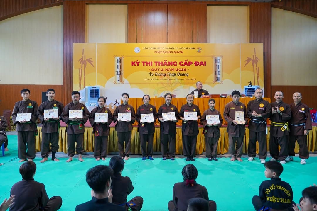 TỔNG ĐƯỜNG PHÁP QUANG TỔ CHỨC THÀNH CÔNG KỲ THI THĂNG CẤP ĐAI LẦN II – NĂM 2026 — hình 76