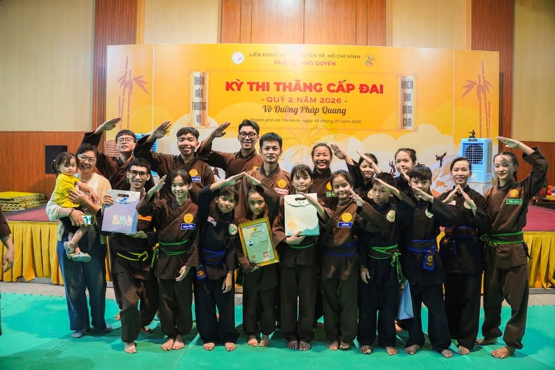 TỔNG ĐƯỜNG PHÁP QUANG TỔ CHỨC THÀNH CÔNG KỲ THI THĂNG CẤP ĐAI LẦN II – NĂM 2026 — hình 85