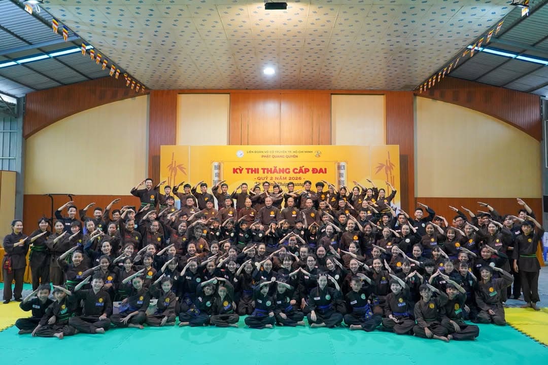 TỔNG ĐƯỜNG PHÁP QUANG TỔ CHỨC THÀNH CÔNG KỲ THI THĂNG CẤP ĐAI LẦN II – NĂM 2026 — hình 89