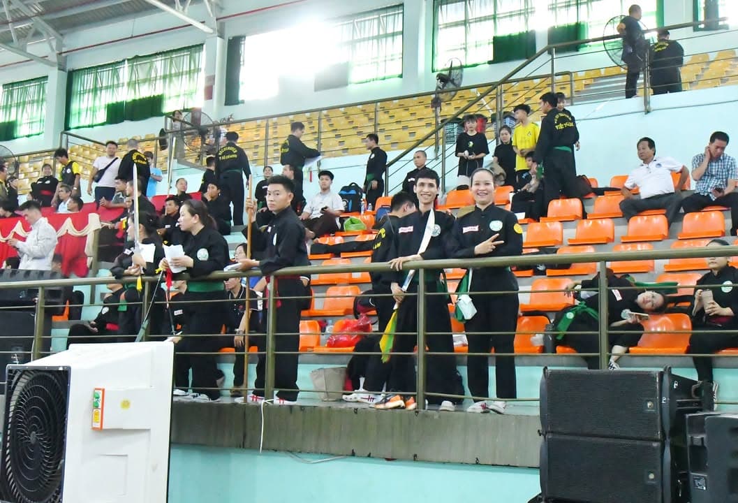 HỪNG HỰC HÀO KHÍ TẠI KHAI MẠC KÌ THI NÂNG ĐAI, ĐỔI ĐAI VÕ CỔ TRUYỀN QUỐC GIA LẦN THỨ I… — hình 60