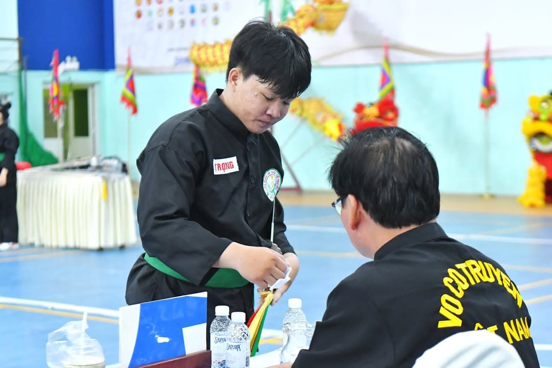 CẬP NHẬT HÌNH ẢNH TẠI KỲ THI NÂNG ĐAI, ĐỔI ĐAI VÕ CỔ TRUYỀN QUỐC GIA LẦN THỨ I - NĂM 20… — hình 5