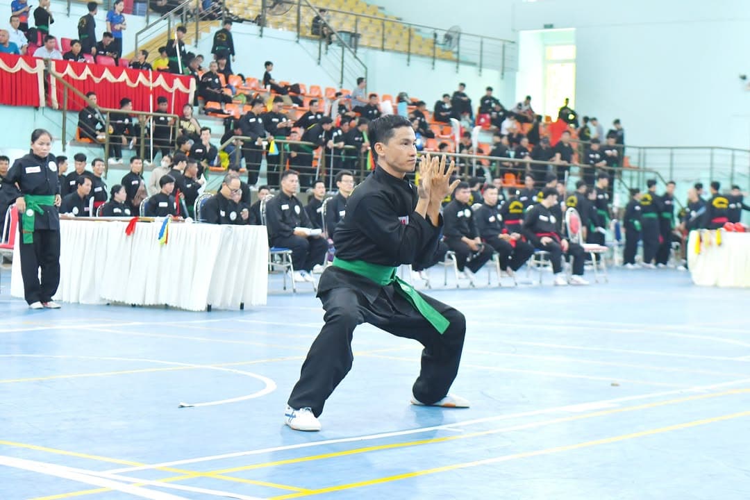 CẬP NHẬT HÌNH ẢNH TẠI KỲ THI NÂNG ĐAI, ĐỔI ĐAI VÕ CỔ TRUYỀN QUỐC GIA LẦN THỨ I - NĂM 20… — hình 8