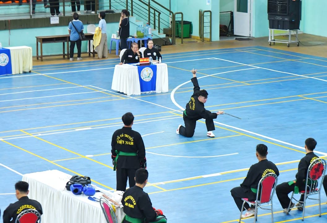 CẬP NHẬT HÌNH ẢNH TẠI KỲ THI NÂNG ĐAI, ĐỔI ĐAI VÕ CỔ TRUYỀN QUỐC GIA LẦN THỨ I - NĂM 20… — hình 19