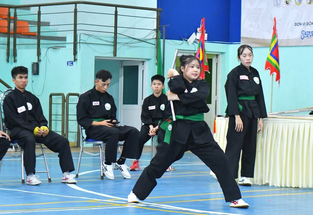 CẬP NHẬT HÌNH ẢNH TẠI KỲ THI NÂNG ĐAI, ĐỔI ĐAI VÕ CỔ TRUYỀN QUỐC GIA LẦN THỨ I - NĂM 20… — hình 24