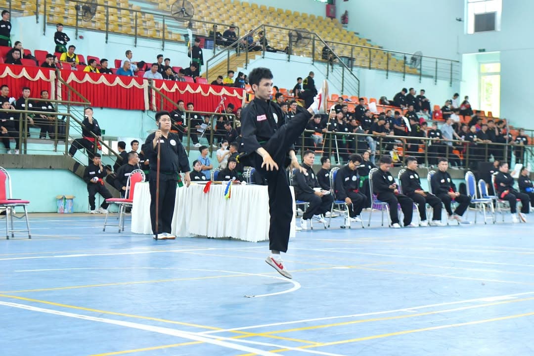 CẬP NHẬT HÌNH ẢNH TẠI KỲ THI NÂNG ĐAI, ĐỔI ĐAI VÕ CỔ TRUYỀN QUỐC GIA LẦN THỨ I - NĂM 20… — hình 33