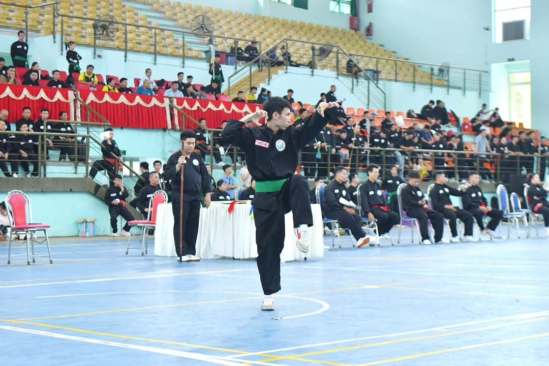 CẬP NHẬT HÌNH ẢNH TẠI KỲ THI NÂNG ĐAI, ĐỔI ĐAI VÕ CỔ TRUYỀN QUỐC GIA LẦN THỨ I - NĂM 20… — hình 34